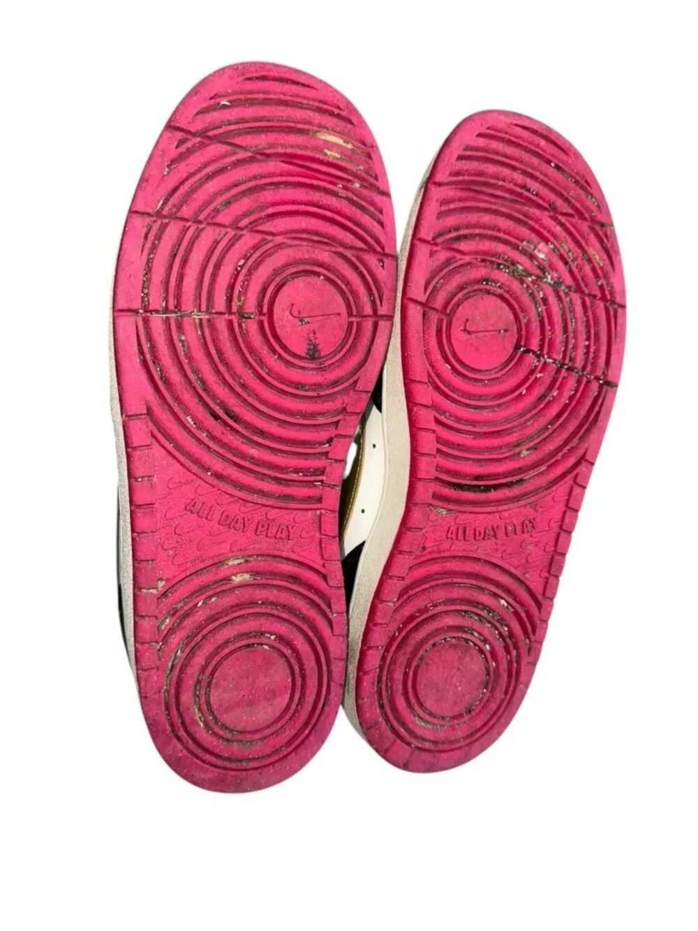 Nike Court Borough 2 SE Low Summit White Pink Prime - DJ0040-100 Size 6.5Y